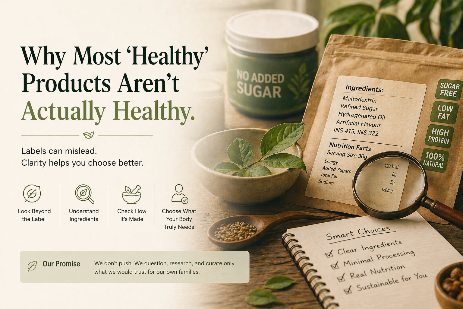 Why Most ‘Healthy’ Products Aren’t Actually Healthy