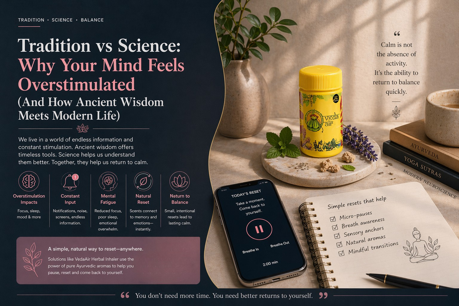 Why Your Mind Feels Overstimulated (And What Most People Get Wrong About ‘Calm’)
